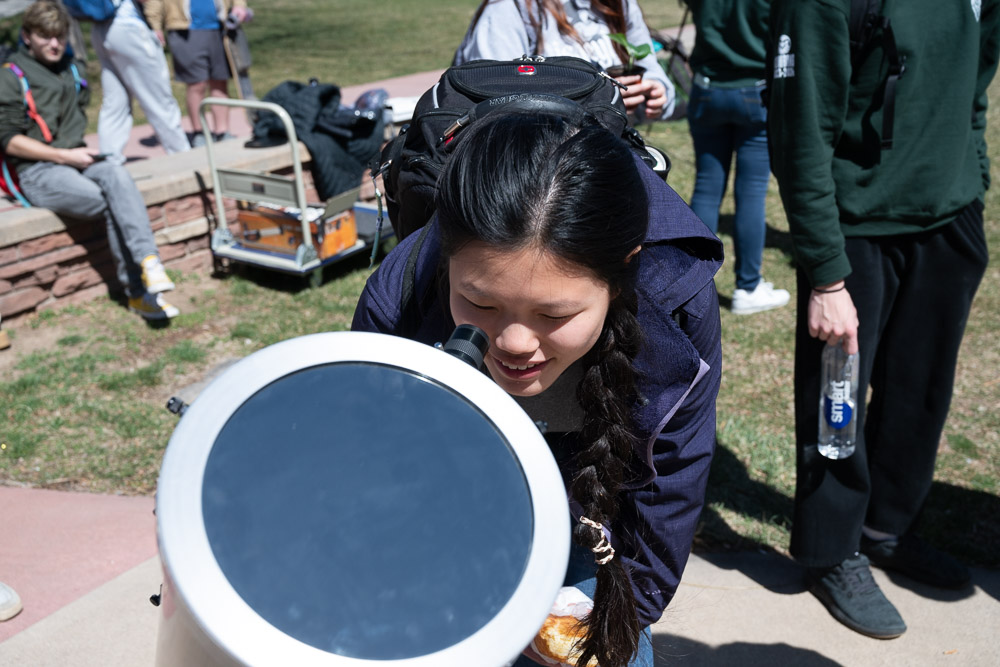 #SolarEclipse2024 from Ram Country ☀️