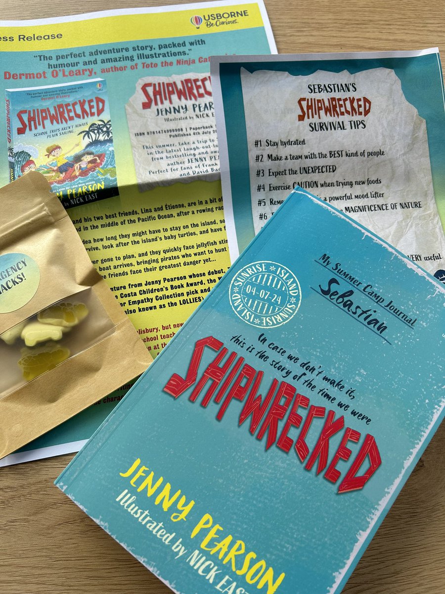 🐢 Ooh hurray - a new Jenny Pearson book has splash landed here! Thanks for our early copy @Usborne @J_C_Pearson - we can’t wait to dive in 💦 Publishing July 2024.