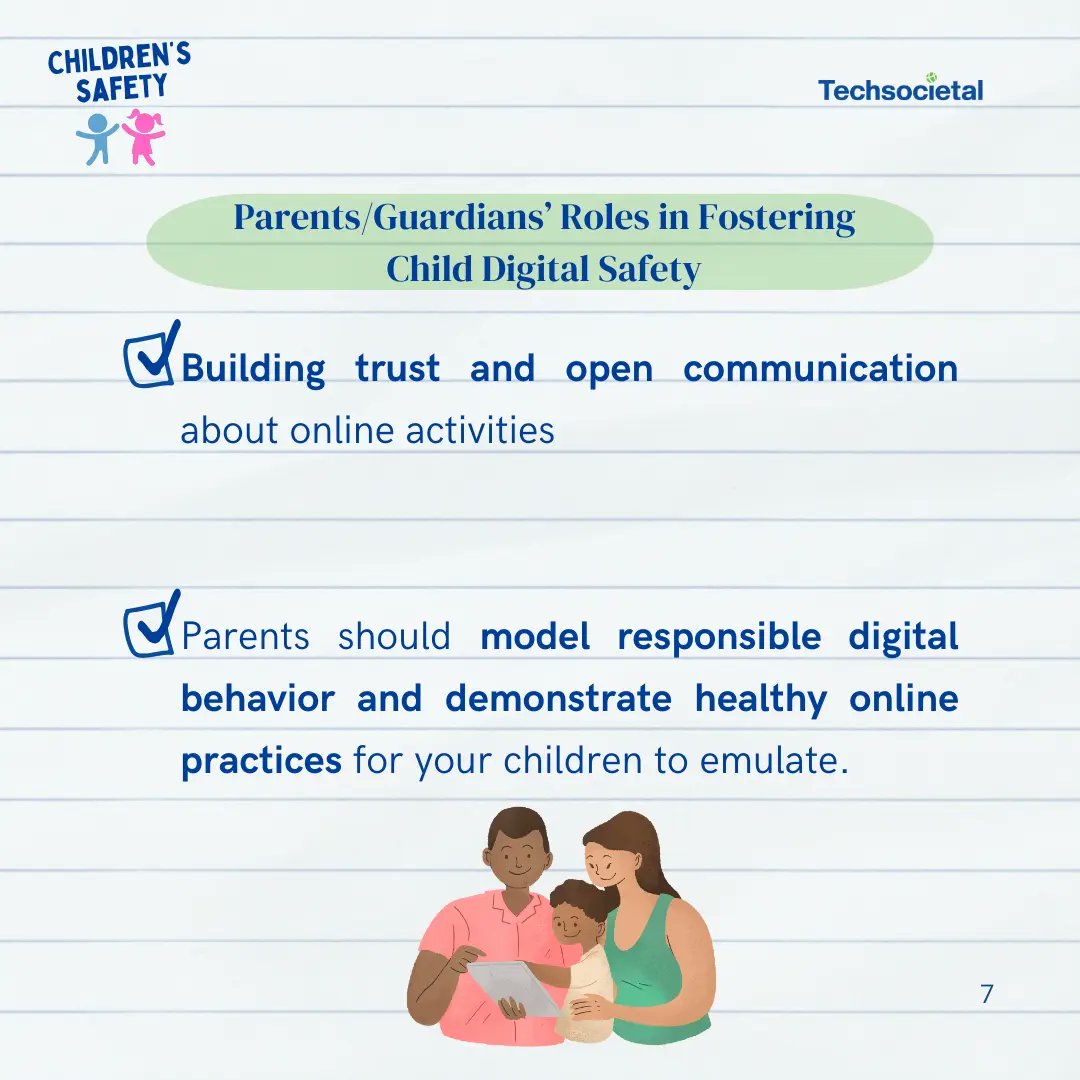 TechSocietal's tweet image. To create a truly inclusive online experience for children, we need to move beyond just protection and foster a culture of safer inclusion.

Read more here - 📍 techsocietal.org/publications/i…

#ChildSafety
#TechSocietal