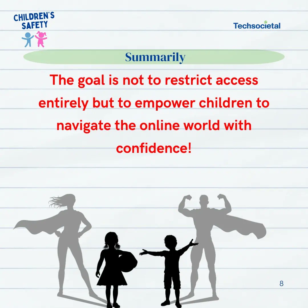 TechSocietal's tweet image. To create a truly inclusive online experience for children, we need to move beyond just protection and foster a culture of safer inclusion.

Read more here - 📍 techsocietal.org/publications/i…

#ChildSafety
#TechSocietal