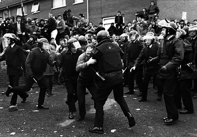 37 years ago today we watched an IRA Hokey Cokey funeral In Out.. In Out..😂 Larry Marley was assassinated by the Ulster Volunteer Force Joke back then was... 'Marley was an alcoholic, he had 3 carry outs before he was buried' 😂😂😂 Pity they missed his Paedophile son…
