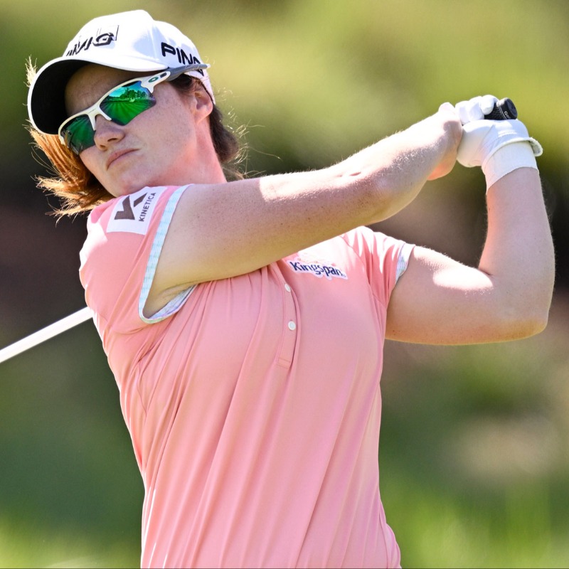 LPGA's tweet photo. Even though @leona_maguire may have lost this weekend, she's still coming away with positives 💪
This is her first top-five finish since her second career victory on the LPGA Tour last June and her best finish of the 2024 LPGA Tour season‼️
FULL STORY ⬇️ https://t.co/pHwfiD7ahD