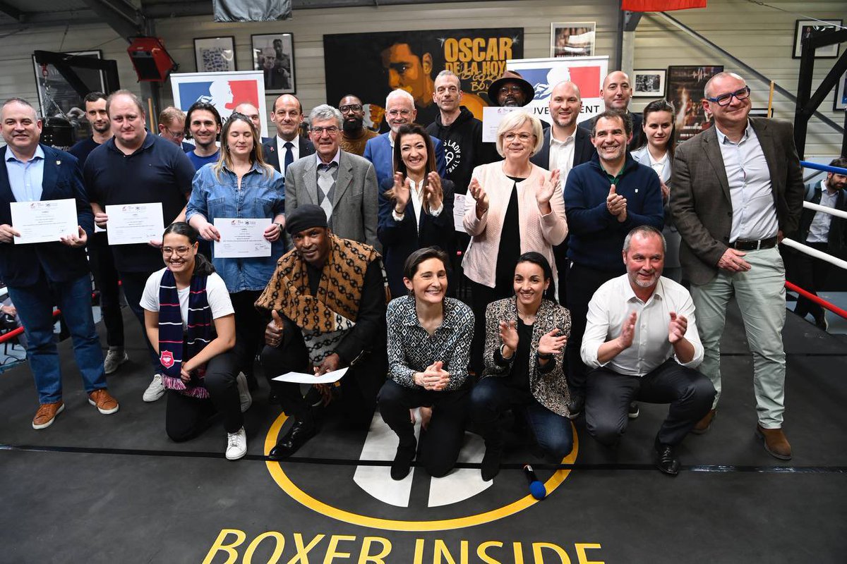 Très heureux de participer à l’installation de l’Alliance pour l’inclusion par le sport autour des ministres @AOC1978, @CaVautrin, @SabrinaRoubache & de nombreux acteurs du sport (responsables associatifs, élus des territoires, services de l’Etat, entreprises…). @Agence_du_Sport