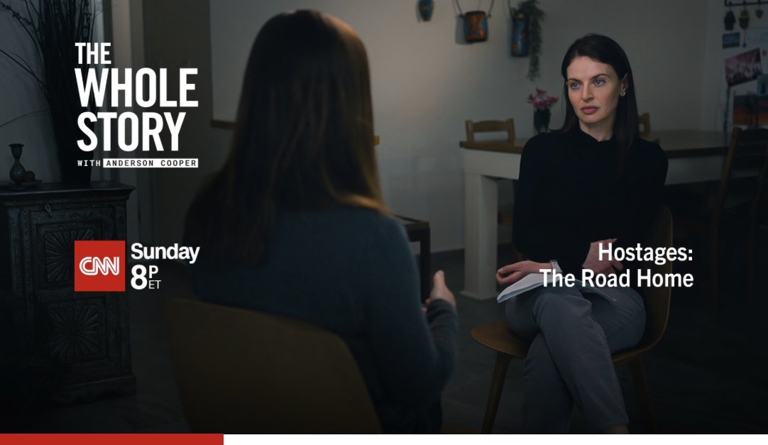 biannagolodryga's tweet image. Thank you to all that watched our @CNN special on the Israeli hostages who remain captive in Gaza, six months after the October 7th Hamas attacks. A link to #TheWholeStory with Anderson Cooper, Hostages: the Road Home.
cnn.com/videos/title-2…