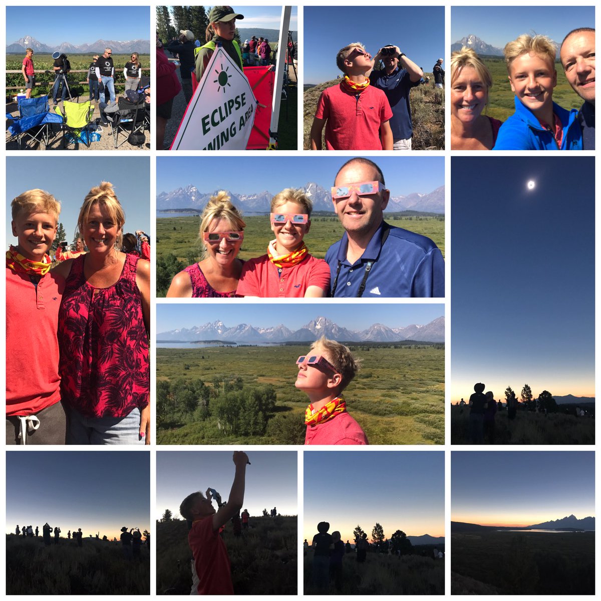 We were lucky enough to see the 2017 total eclipse in Grand Teton National Park. The eerie silence still sends a shiver. Nature is simply spectacular #Eclipse2024