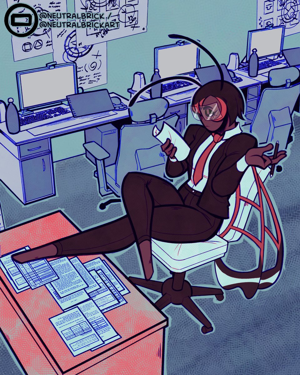 pic of milan from bugtopia i drew for @Idolomantises been fun working on this comic <3