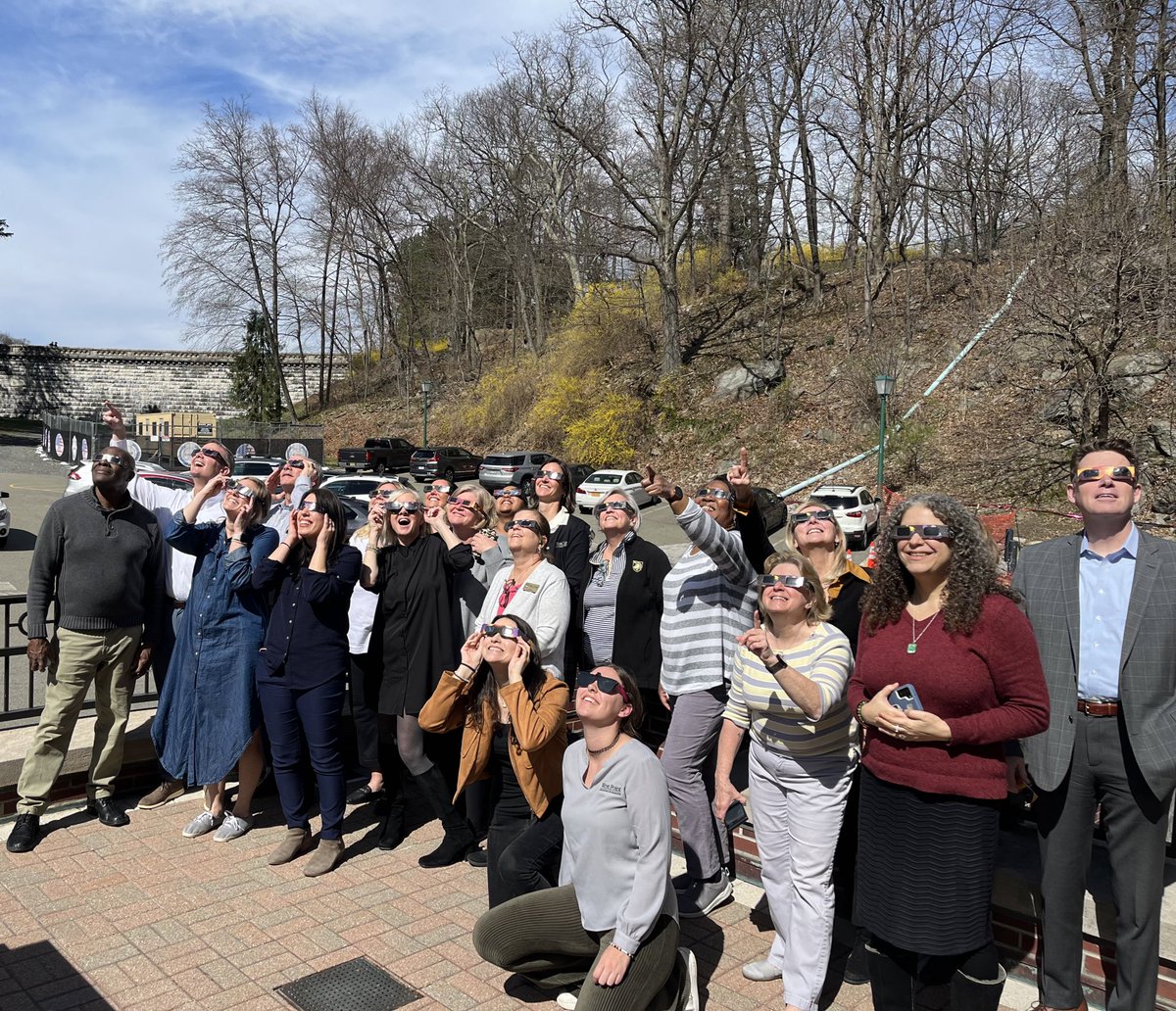 We at WPAOG enjoyed the eclipse! How about you #OldGrads?!? 😎#Eclipse2024