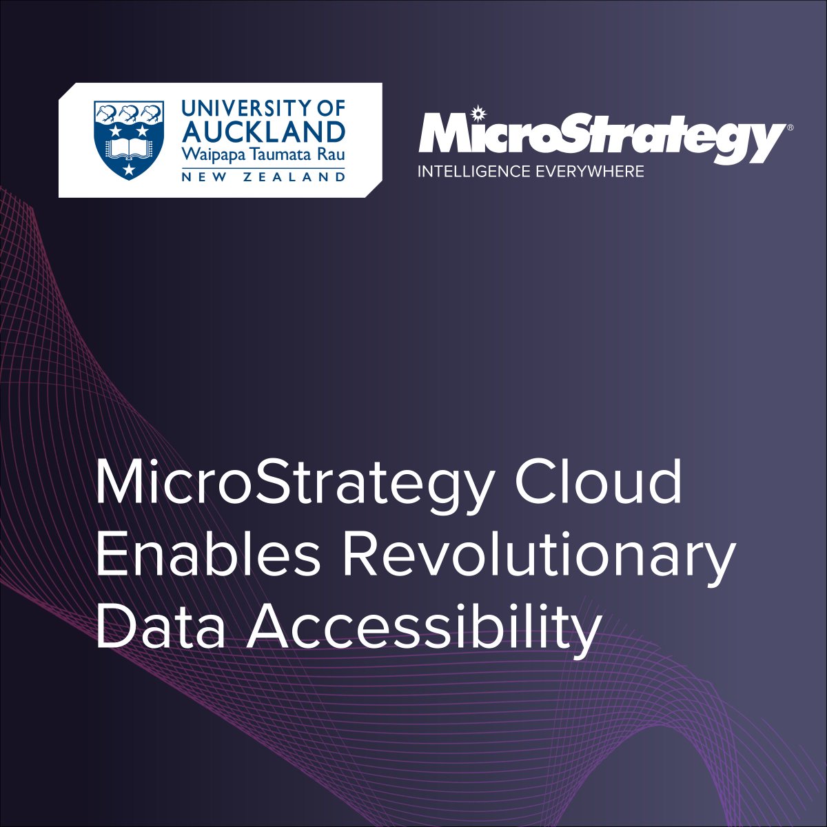 📣 Exciting News! #MicroStrategy Cloud is revolutionizing data accessibility at the University of Auckland! Empowering students & staff with improved data access and real-time insights. 

🔗 Read the full Press Release ow.ly/FiVh50RamOu

#DataAccessibility #Innovation