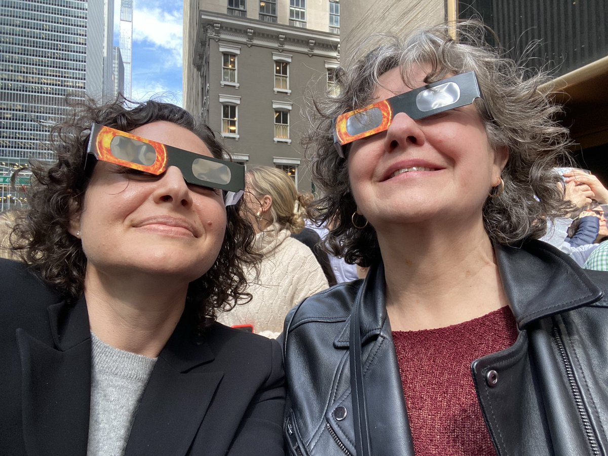 With my wonderful wonderful agent @WordNerdMargo at 3:10 this afternoon in Manhattan. Such fun to be there together for this special moment!