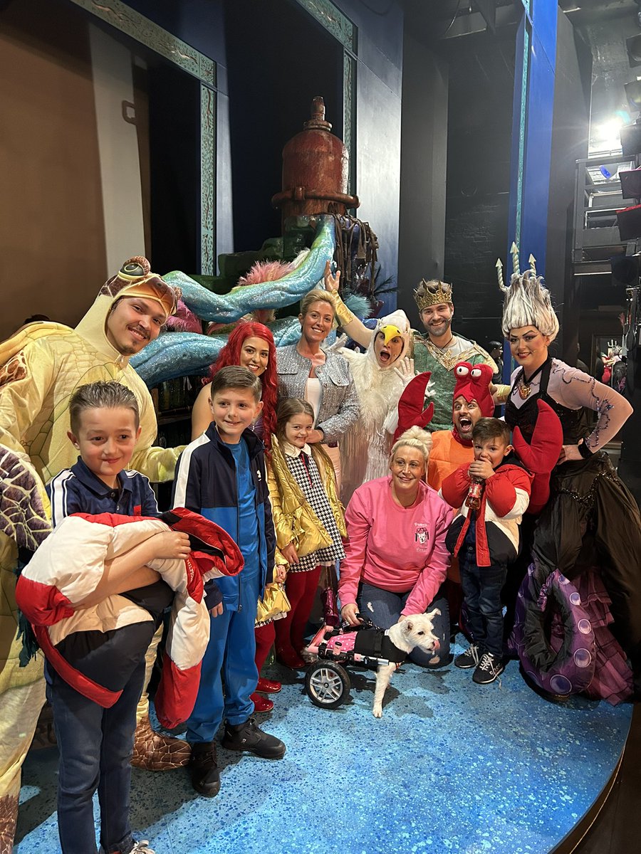 Lovely to welcome Paris Fury and family to the theatre tonight to watch our Easter production, The Adventures of The Little Mermaid. Our In-House show is running until Sun 14th Apr 2024 🧜‍♀️ Book your tickets here: bit.ly/3nYDSdZ #NTRLittleMermaid2024 #WeSupportNTR
