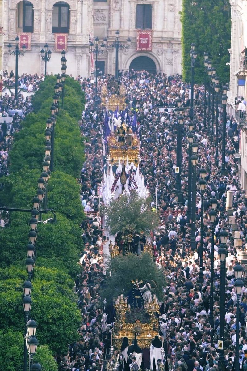 🔙 Un año.

❤️ 𝗙𝗲𝗹𝗶𝗰𝗲𝘀. 

#SantoEntierroGrande23 #Sevilla #SevillaHoy 

📷 Hermandad de San Gonzalo.