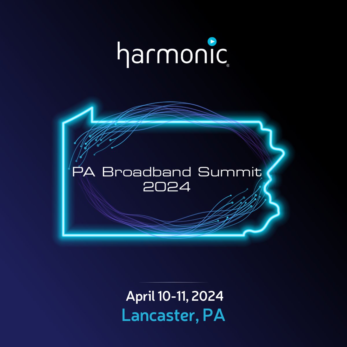 Harmonic's #cOS virtualized #broadband platform supports multiple #PON technologies, including XGS-PON, COMBO-PON and 10G-EPON, to simplify migrations and accelerate service enhancement. Meet us this week at the Pennsylvania Broadband Summit in Lancaster! 👋
