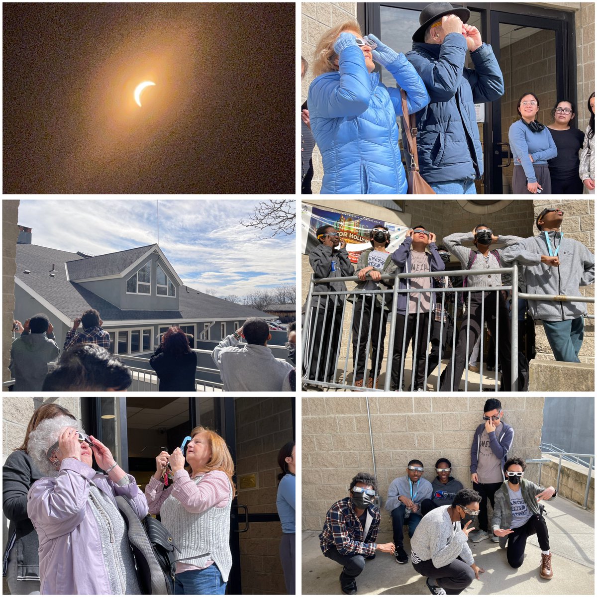 Eclipse 2024! Thanks to everyone who spent it with us at the Library!

#Eclipse2024 #solareclipse #StratfordLibrary #StratfordCT
