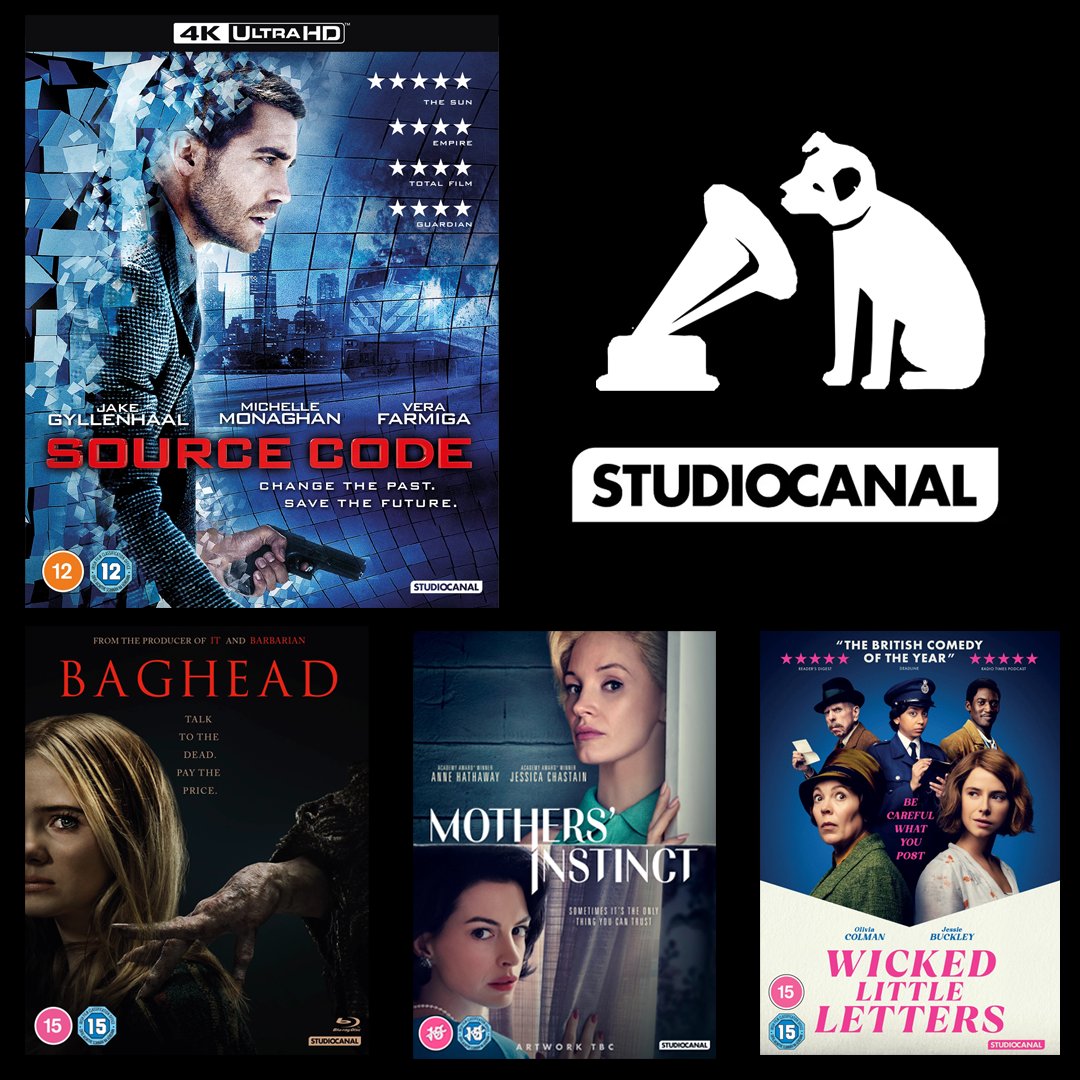New Titles from Studiocanal. Source Code, Baghead, Wicked Little Letters, & Mothers' Instinct ow.ly/w9Yp50RaFeX