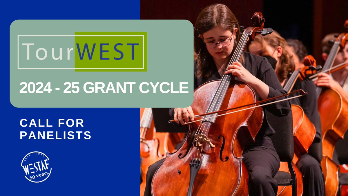 The 2024-25 TourWest grant cycle opens soon and we are looking for panelists! Panelists will receive a stipend for their work that will be no less than $10 per application reviewed. Learn more and complete the panelist interest form by April 30: ow.ly/n6Bv50RaIKH