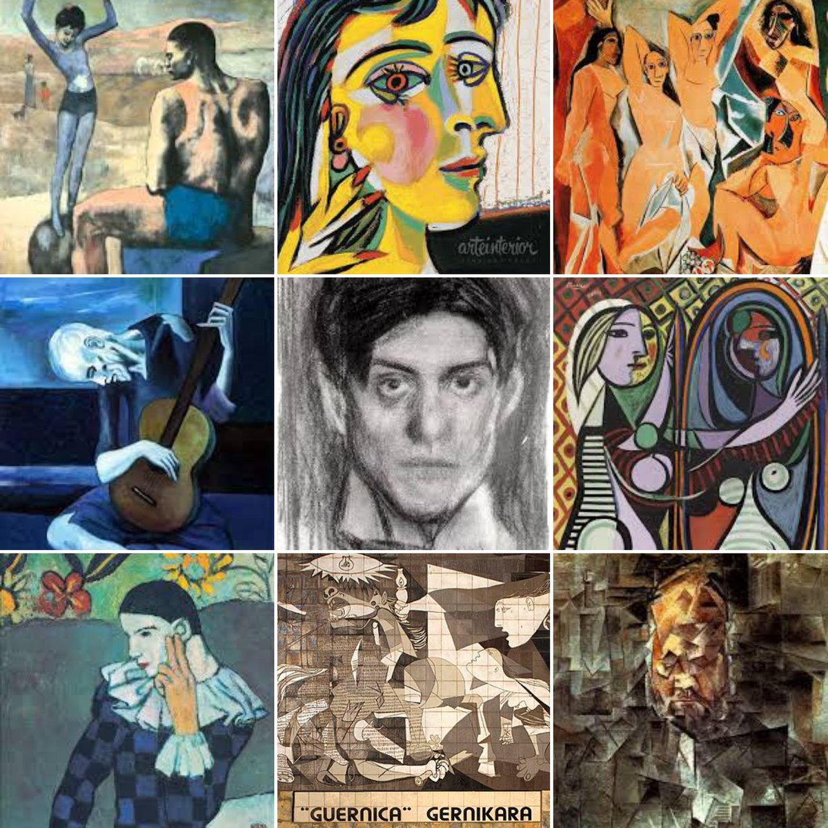Il genio artistico di #PabloPicasso (Malaga, 25 ottobre 1881 – Mougins, #8aprile 1973) di cui oggi ricorre il 51° anniversario della scomparsa