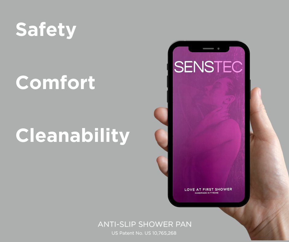 Outstanding - SAFETY ✅
Outstanding - COMFORT ✅
Outstanding - CLEANABILITY ✅

Everything you'd want from an anti-slip shower pan.

.
.
.
.
.
#senstecusa #safety #comfort #cleanability #showerpan #showertray #showerbase #showering #plumbers #luxury