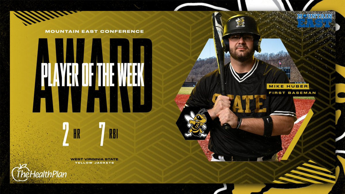 ⚾ | Congrats to Mike Huber for being named the MEC Player of the Week, presented by The Health Plan! 👏

📰 bit.ly/3PYWc1N

#GoSTATE 🐝