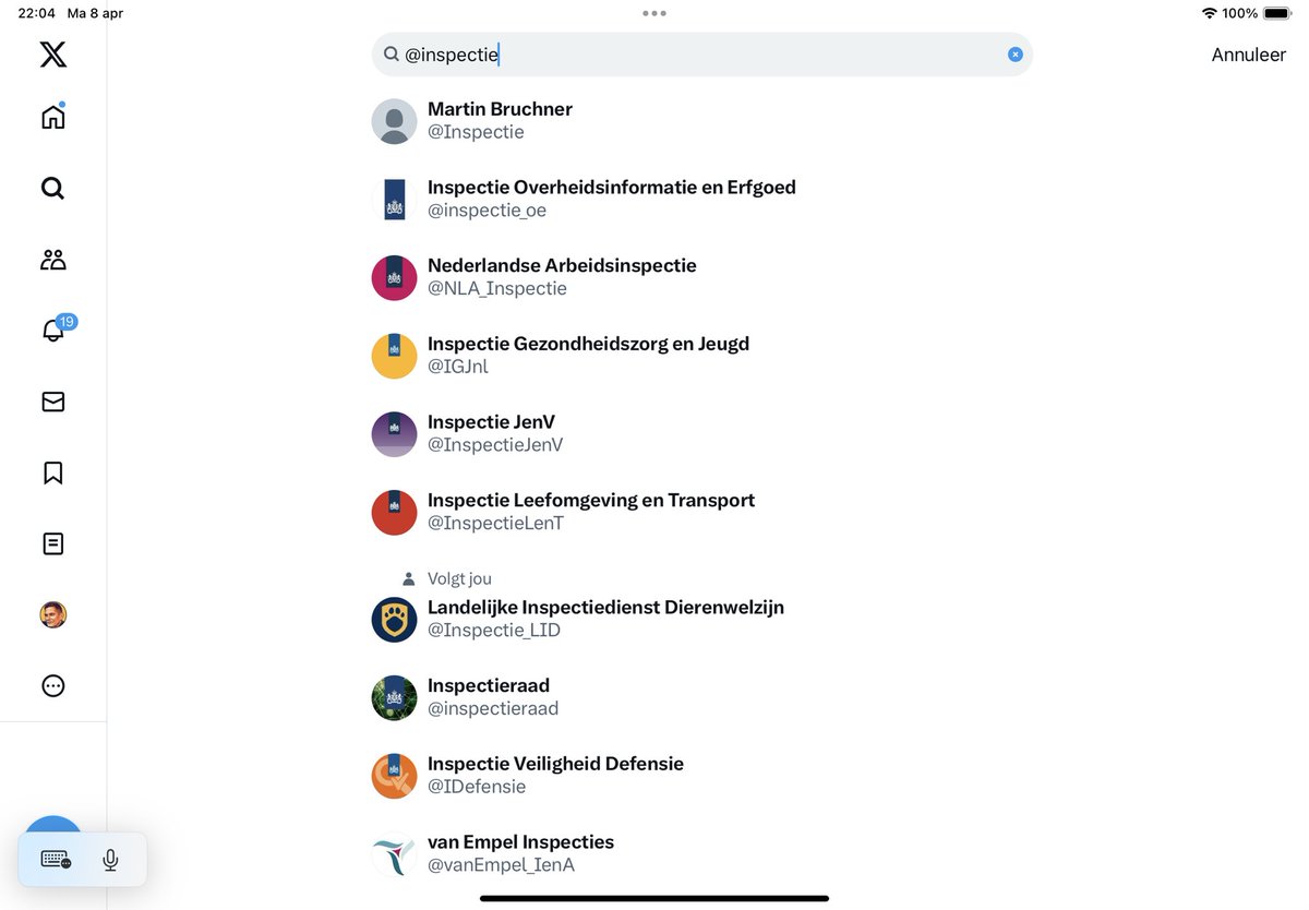 De @onderwijsinsp en de @PO_raad hebben hun X-account opgeheven. Andere inspecties posten volop, maar de #onderwijsinspectie heeft het kennelijk opgegeven. 
Weet iemand waarom?