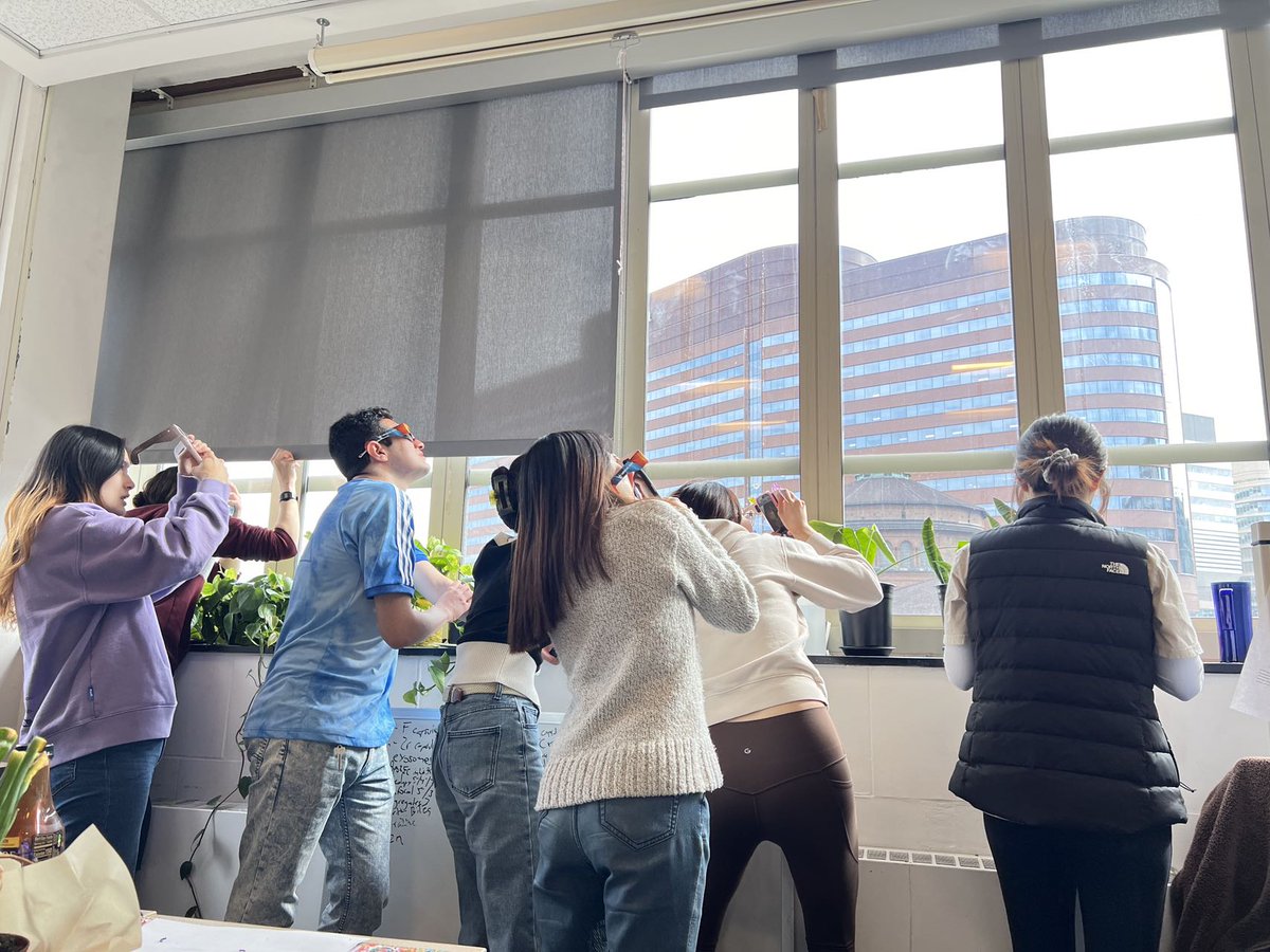 Did you watch solar eclipse today? 🌞 #SolarEclipse2024