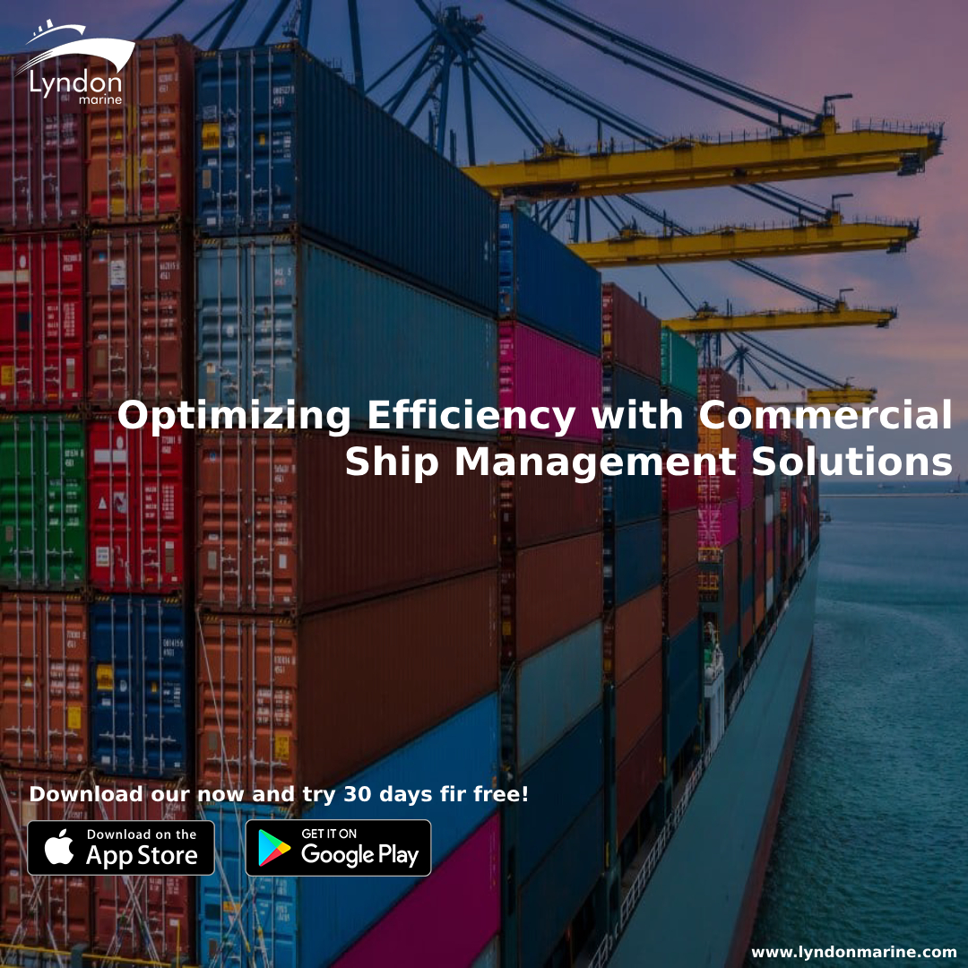 Transform your commercial shipping business with our innovative ship management solutions. Stay ahead of the competition and achieve your business goals. 
lyndonmarine.com
#ShipManagement #Efficiency #Maritime #DigitalTransformation #ArtificialIntelligence