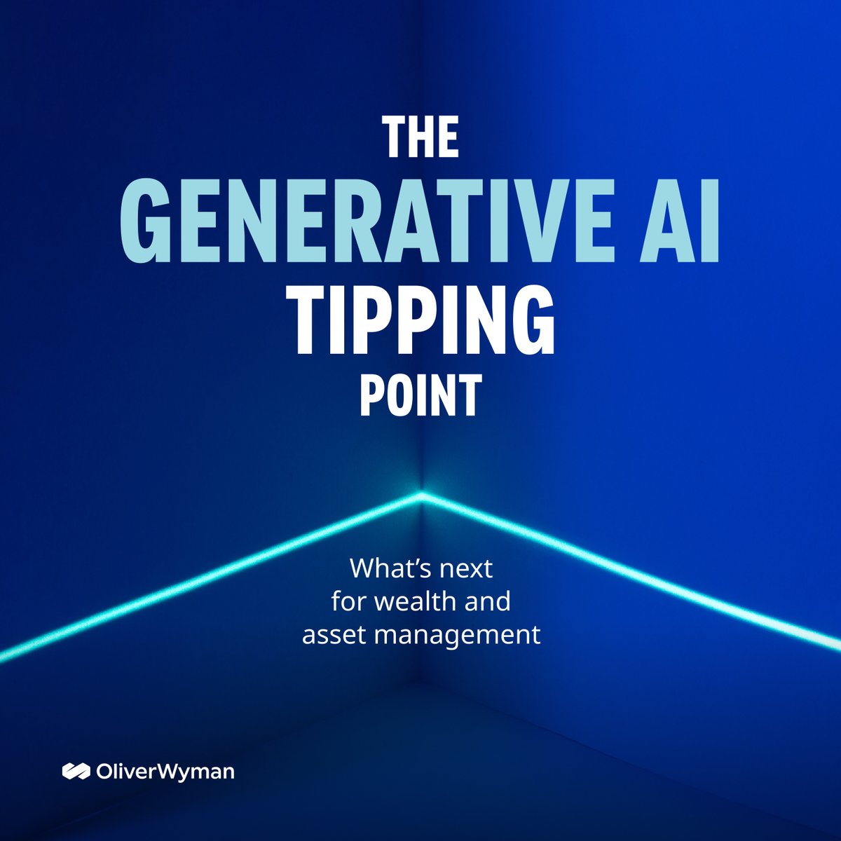 What's next for the #AssetManagement industry? And how can #GenAI revolutionize the industry? Join Josh Zwick and Kamil Kaczmarski, Partners from @OliverWyman as they explore The Generative AI Tipping Point in a podcast episode. Tune in to learn more > owy.mn/3PNPc7T