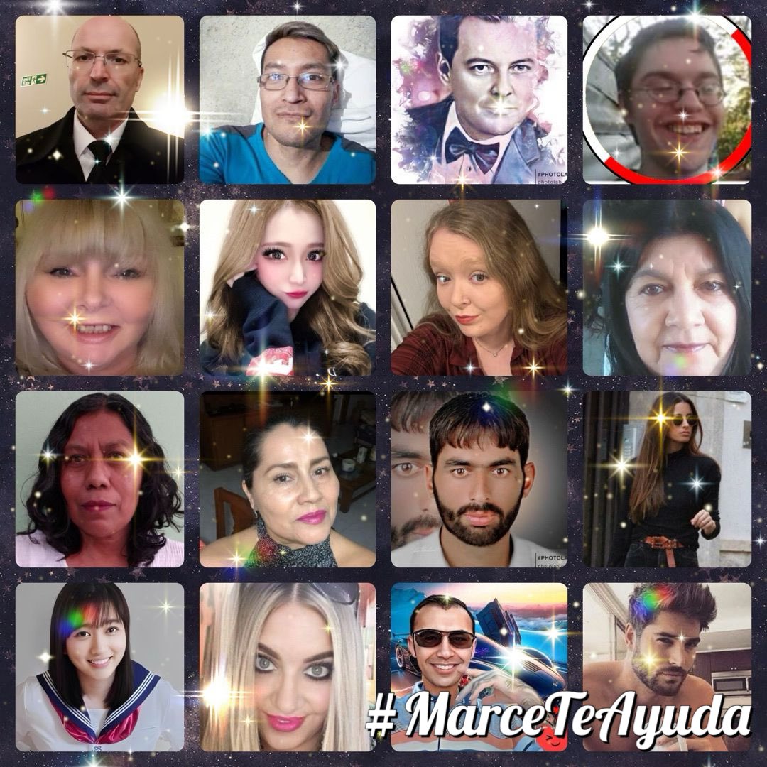 💛‿⋰⁀#MarceTeAyuda✨ ┊ ☆@MarcelaErcia ┊☆@NewCarlonet ┊☆@dreams_Bcn ★@mary_veas1 ★@lombris102 ┊ ☆@Aa_ban1 ○━━━❥✨@nbea_h ┊┊⇣✧@Sdf27242 ┊⇣✦@kpk673 ⇣✧@yelarvel 💛@1TGQ2 @DyelQueM ✨@nuvisionquestt2 ★@shadow_cap ★@ba11love ★@4523165Q8g7