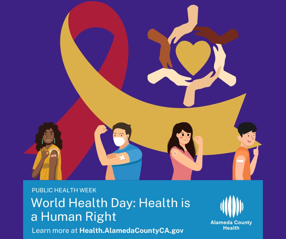 On April 7th, we celebrated #WorldHealthDay. It is a day to focus on and raise awareness around health issues that affect people all over the globe. At AC Health, we focus on the health and wellness of all our Alameda County residents through our numerous services and programs.