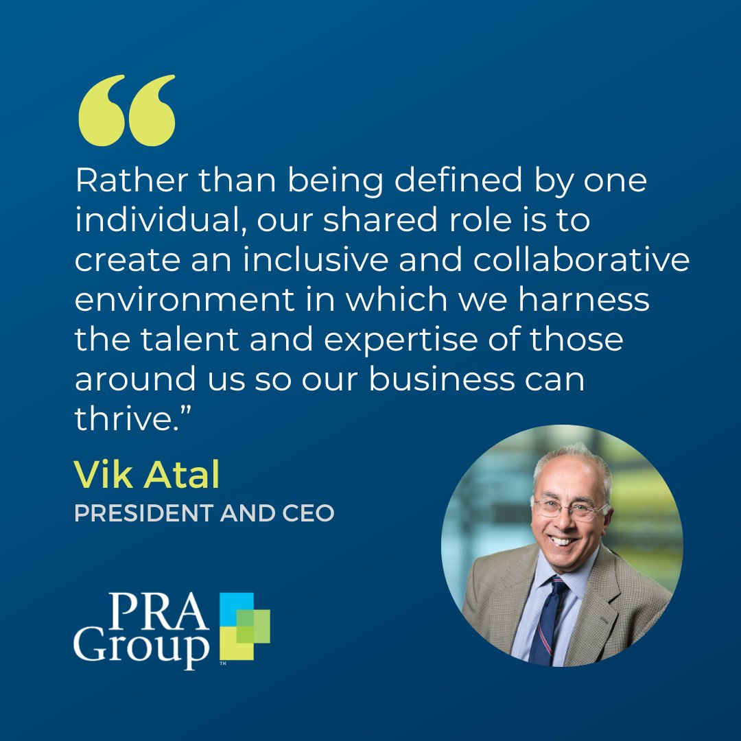 Read more about PRA Group President and CEO Vik Atal's perspective on leading a global company in his Q&A with @Credit_Strategy: creditstrategy.co.uk/knowledge-hub/…