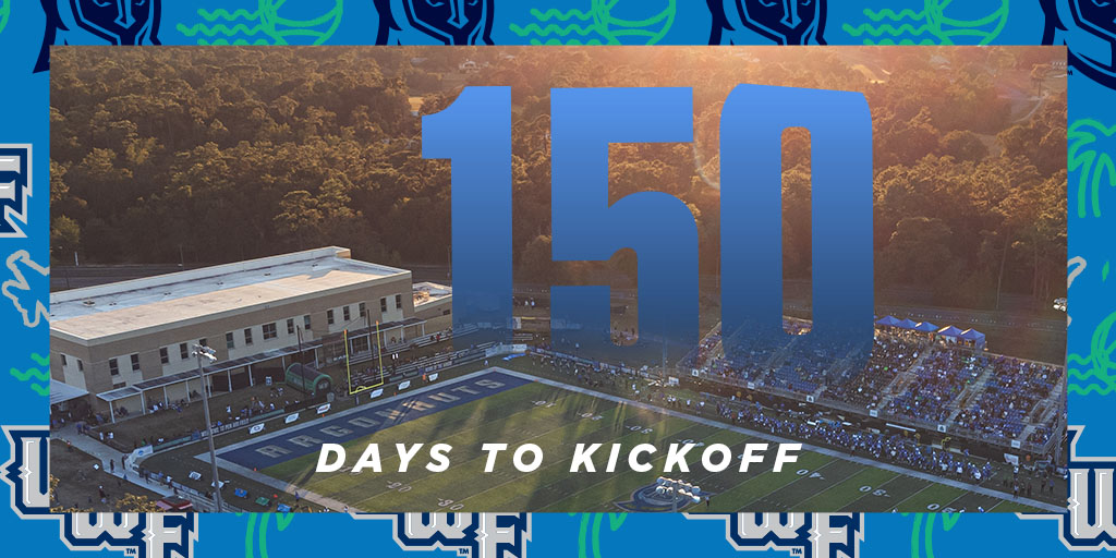 Getting closer to kickoff 1⃣5⃣0⃣ days until we open the 2024 season at home against McKendree #GoArgos