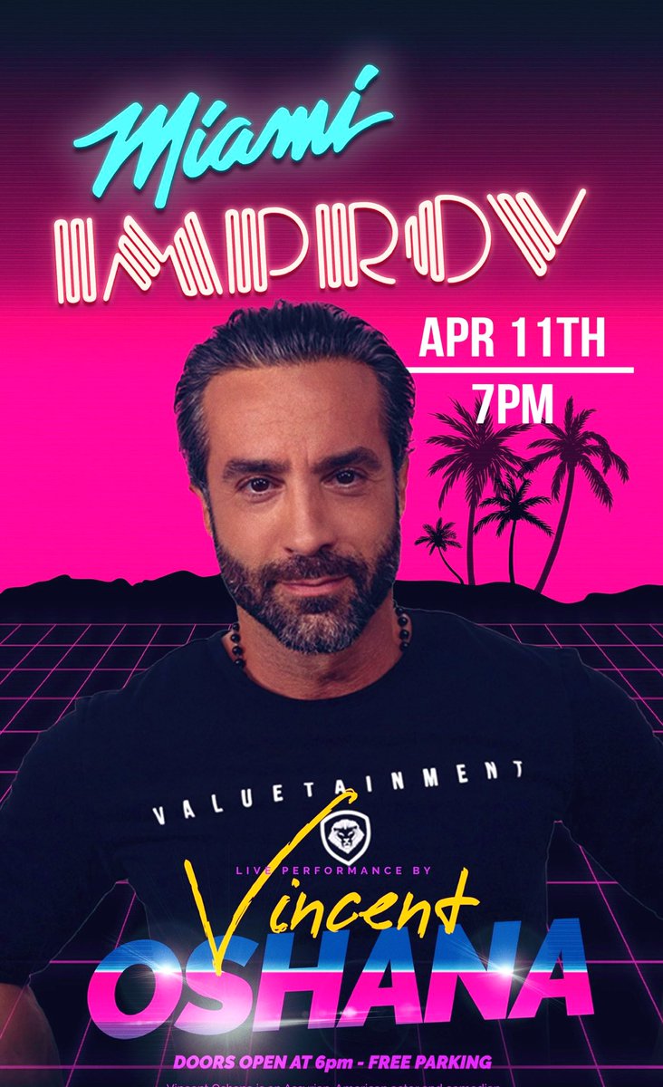 Yo MiAMi! I’m headlining the Miami Improv this Thursday, April 11th at 7pm. This show will sell out so get your tickets ASAP. See you beauties there. 😘 👇🏽Ticket Link Below👇🏽 miamiimprov.com/shows/255026