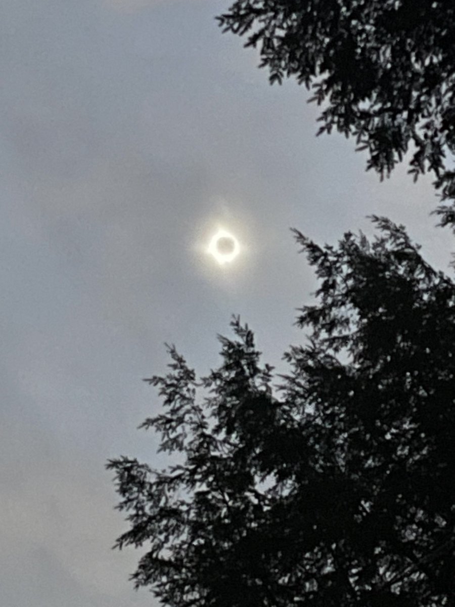 Thanks ⁦@McMahonforNYS⁩ for ringside seat! #oldforge #eclipse #totaleclipse ⁦@Carlos_Calz07⁩