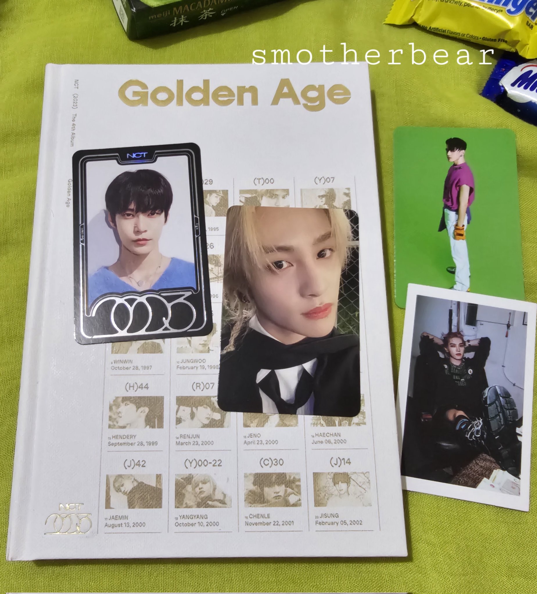 NCT golden age ジェミン 一直娱 yizhiyu 一直娯 セット NCT golden age ジェミン 一直娱 yizhiyu 一直娯 セット NCT