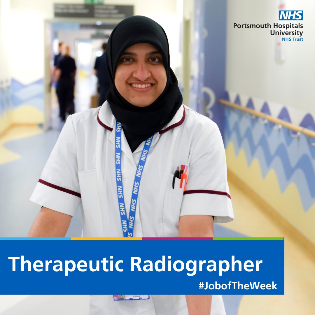 It's time for our #JoboftheWeek 💼 We are currently recruiting for a Therapeutic Radiographer to join our team here at PHU. Applications close on Tuesday 16 April. For more information and to apply, head to our recruitment website 👉 bit.ly/3vIQ32S #ProudToBePHU