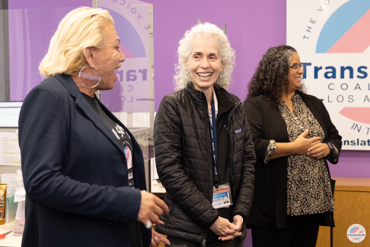 It is an exciting day at The TransLatin@ Coalition as we welcomed Dr. Barbara Ferrer, Director of LA County Department of Public Health and Sonya Vasquez! 💫 #TransLatinaCoalition #PublicHealth #TransHealth