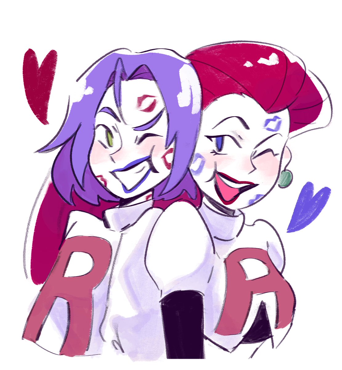 #Rocketshipping #TeamRocket 

meant 💙❤