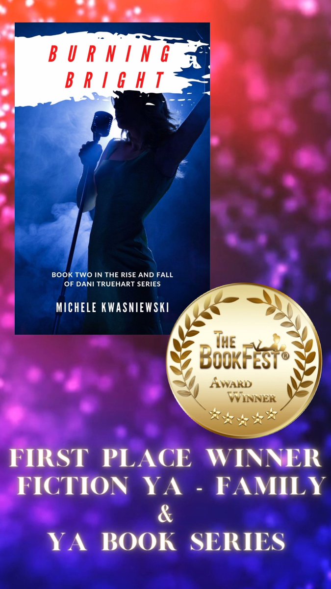 Gobsmacked that BURNING BRIGHT was awarded 2 FIRST PLACE Awards for the #BookFest Spring 2024 awards!🎉🎉 Congratulations to all the winners. See the full list here: thebookfest.com @Desiree_Duffy @RandSmithBooks @DaisyCatNine #books #Eclipse2024 #AuthorsOfTwitter #wow