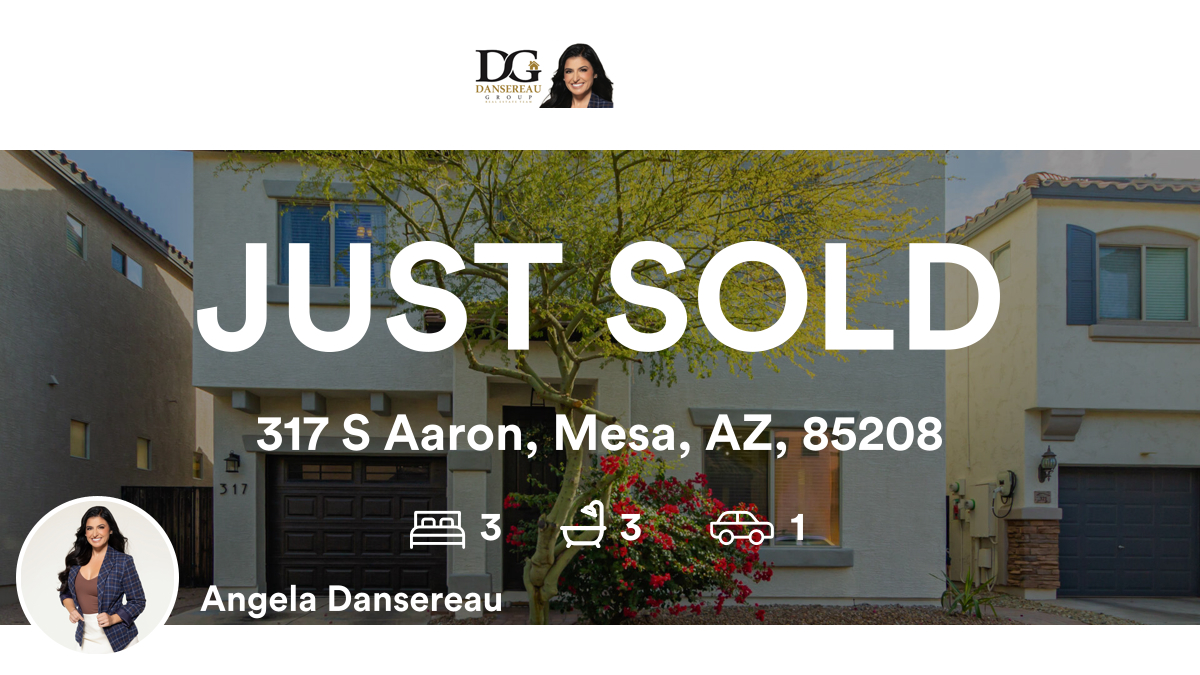 Homeowners are loving how easy it is to sell with Angela Dansereau and The Dansereau Group.

angeladansereau.com

Angela Dansereau 
West Usa Realty 
623-210-0386

#ratemyagent #realestate #West_USA_Realty #angeladansereau #love #letsgo...
rma.reviews/47G6cEuNYEOx