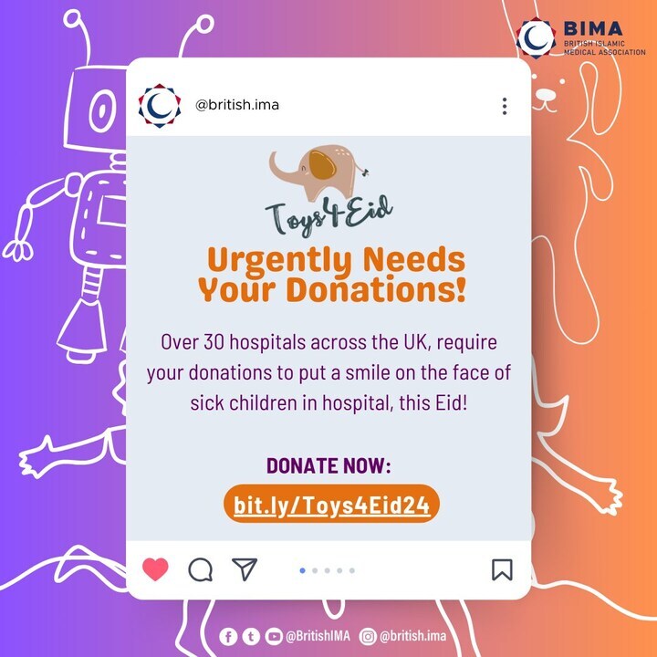 Hey @Oldham_Hour! Can you help us ensure children in our hospitals during #EidUlFitr have a gift to open? Purchase from our wishlist and the toys will be delivered directly to the Unit! 🐘 #Toys4Eid #OldhamHour See @KIDS_Oldham_NHS' wishlist here - bit.ly/RoyalOldham 💜