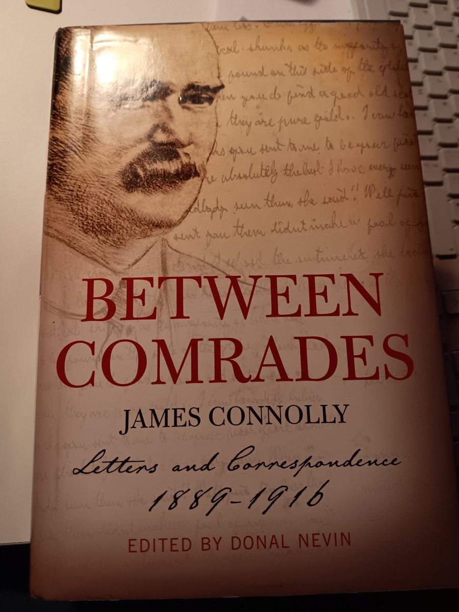 Having to number the letters in Nevin's Between Comrades as he never says how many are in it and how many are from Connolly. By my reckoning only 42% of the letters are actually by Connolly - the majority are by others - and the Connolly ones are full of errors. Crazy stuff...