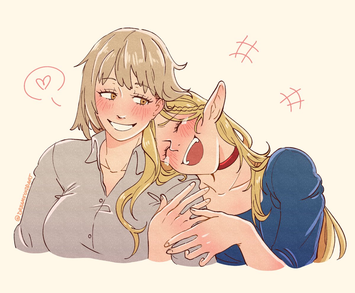 Marcille being touchy-feely ❤️🙏 #farcille #dungeonmeshi