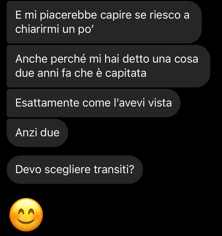 Hace unos años, me contactaron para realizar la lectura de tránsitos en italiano. Mi primera clienta italiana. Hoy me escribe nuevamente para decirme que sí, que lo que le dije hace dos años pasó. Y que ahora necesita una guía más exacta de lo que viene. Me escribió a la hora…