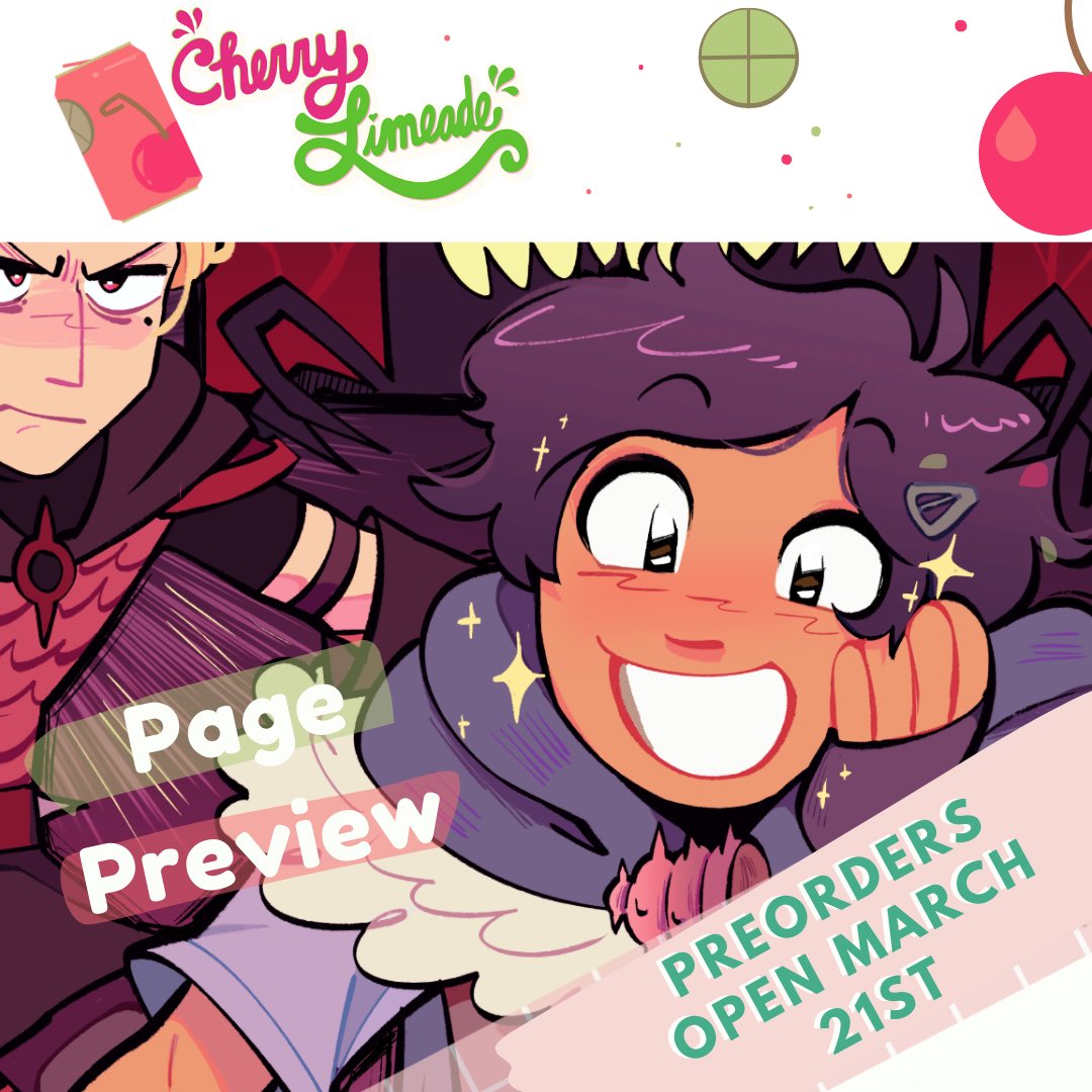 🍒✨PAGE PREVIEW✨💚 Please take a look at a sneak peak at the piece illustrated by @samecats!! See the full version in our zine! 🍒✨PREORDERS END IN 3 DAYS✨💚 #Amphibia #Sasharcy