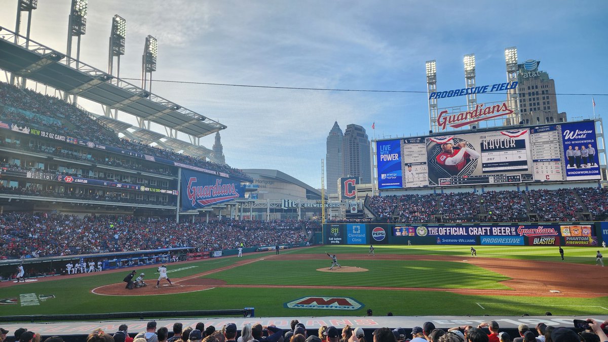 Home opener and the eclipse