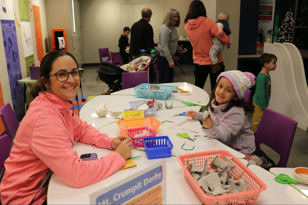 Spark! Your Imagination during school vacation #AtTheMuseums! Free with admission: springfieldmuseums.org/programs/categ… From April 15–19, participate in daily activities inspired by our Spark!Lab invention space (created by @smithsonian)!
