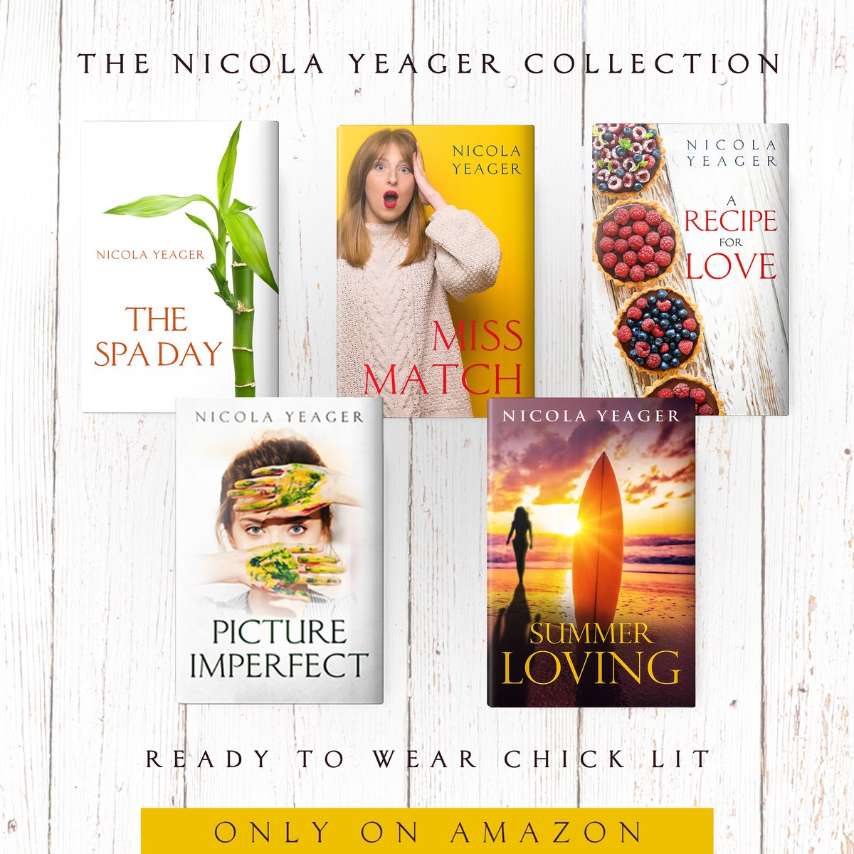 'You will be wasting your money if you buy any of Nicola's awful books. She has been married for six years and I wasn't invited to the wedding or honeymoon and she still hasn't introduced me to her husband or children.' - Mrs C. Yeager, author's mother. viewAuthor.at/NicolaYeager