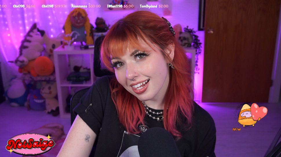 Oh hello, it's that time again Twitch.tv/NotSaige