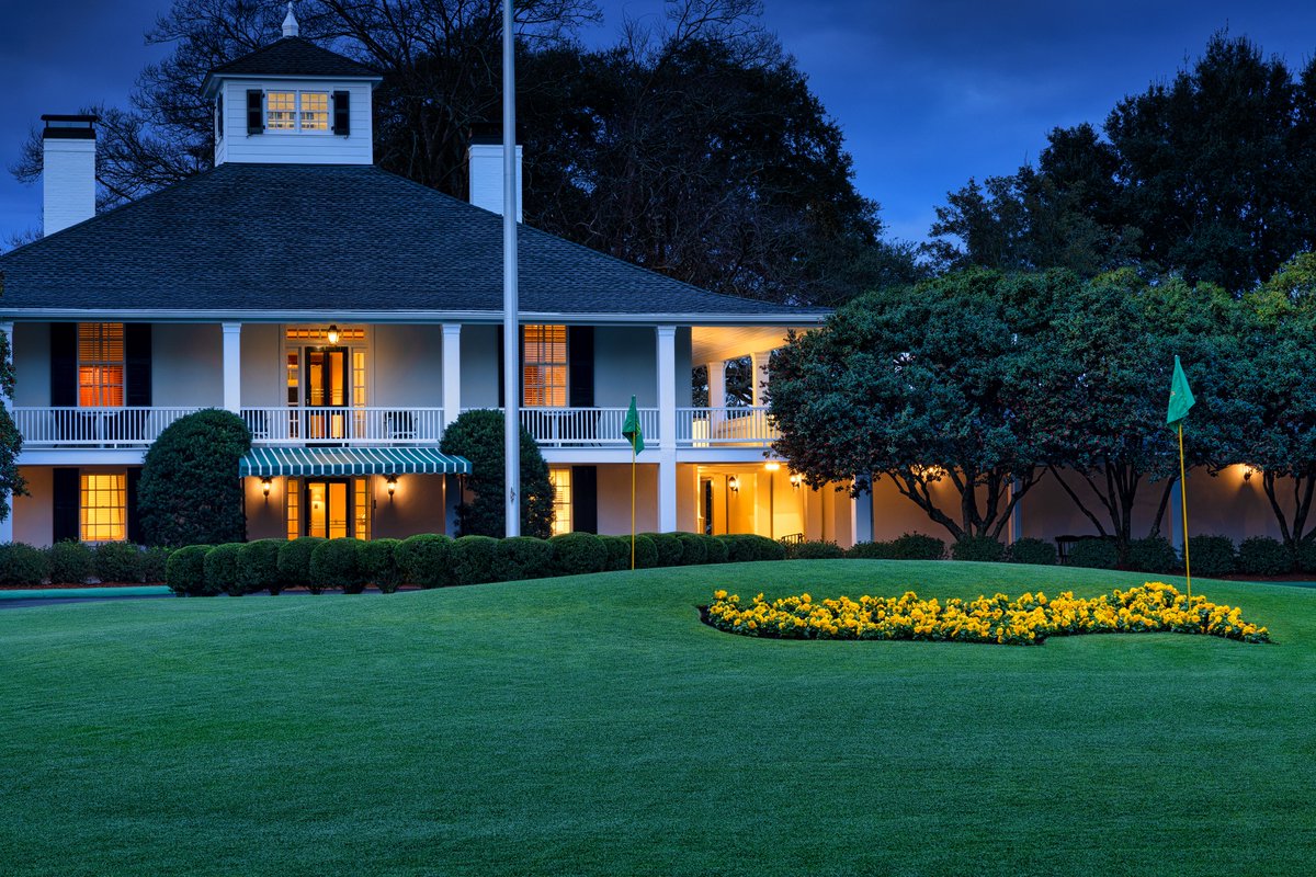 Goodnight from Augusta National. #themasters