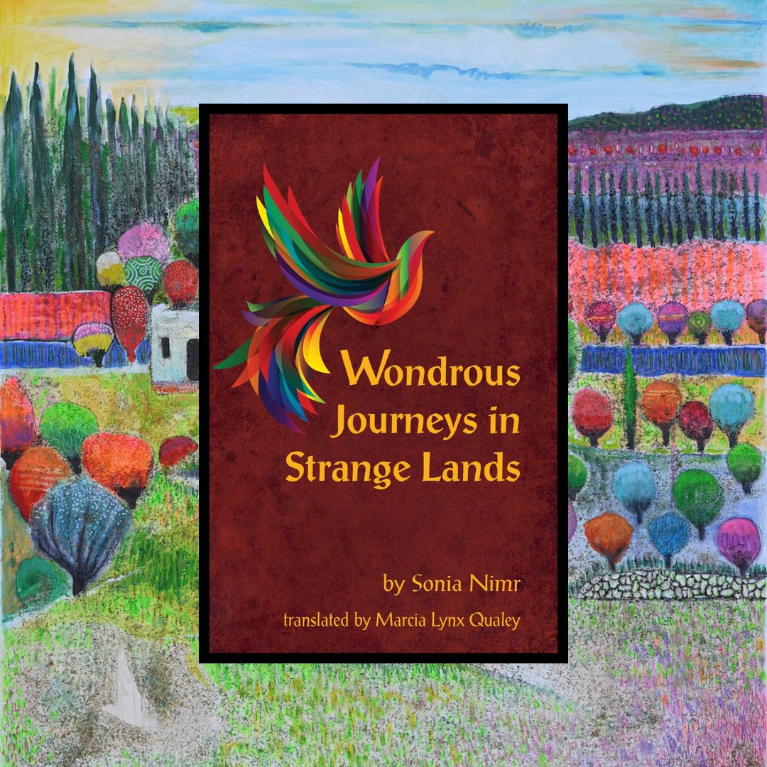 In Wondrous Journeys in Strange Lands by Palestinian author Sonia Nimr, a girl seeks to break a curse that makes villagers and animals can only give birth to males; facing perils and gaining family along the way. #FairyTaleTuesday #FairyTaleFlash 🎨: The Land and I (Nabil Anani)