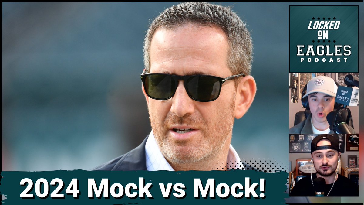 EPISODE ALERT Mock vs Mock returns to Mock Draft Monday! @DiBiaseLOE and @GC24_Football go head to head in a 7-round #Eagles mock draft battle! Who's mock draft was better? linktr.ee/lockedoneagles